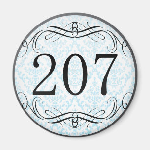Aimant Indicatif régional 207