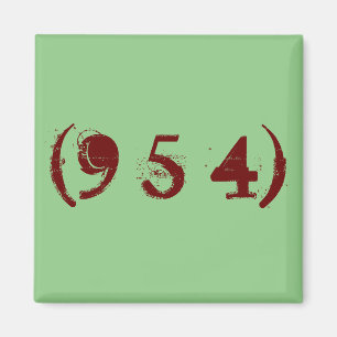 Aimant Indicatif régional 954