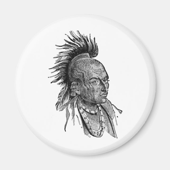 Aimant Indien américain (Devant)