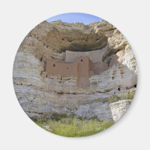 Aimant Indien de falaise de château de Montezuma