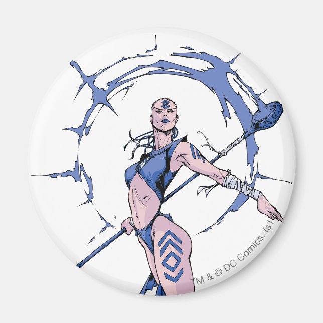 Aimant Indigo Tribe 7 (Devant)