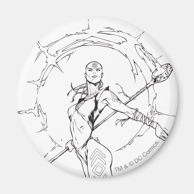 Aimant Indigo Tribe 9 (Devant)