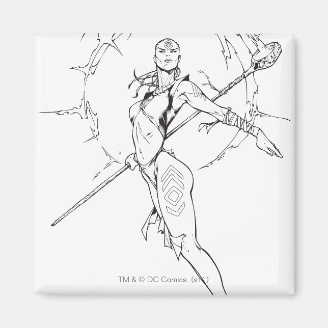 Aimant Indigo Tribe 9 (Devant)