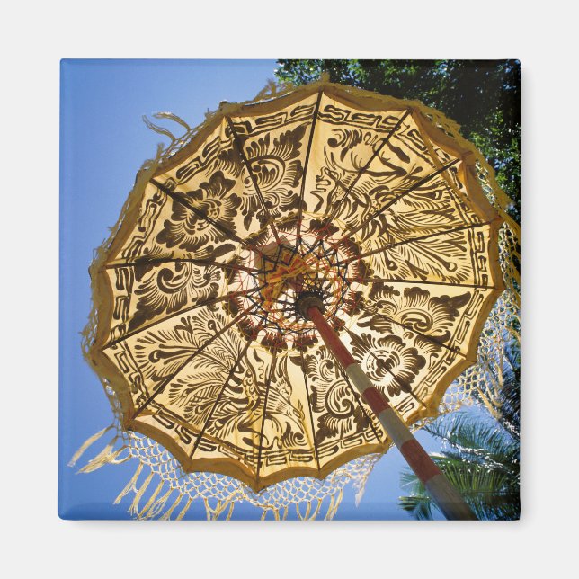 Aimant Indonésie, Bali | Temple Parapluie (Devant)