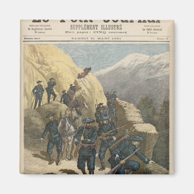 Aimant Infanterie de montagne (Devant)