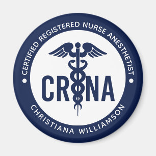 Aimant Infirmière anesthésiste certifiée CRNA personnalis