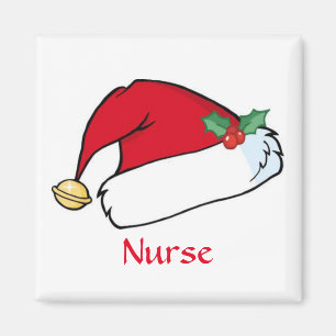 Aimant Infirmière de Noël