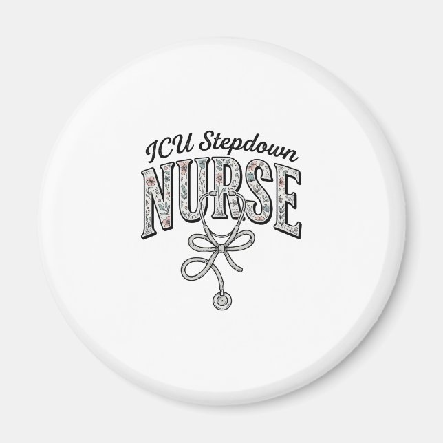 Aimant Infirmière de réanimation Infirmière Stethoscope F (Devant)
