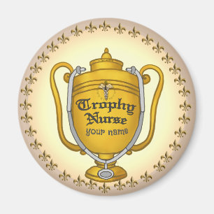 Aimant Infirmière de trophée