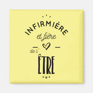 Aimant Infirmière et fière