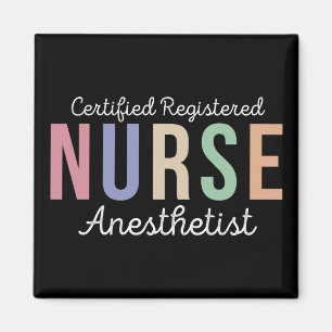 Aimant Infirmière inscrite certifiée Anesthetist CRNA