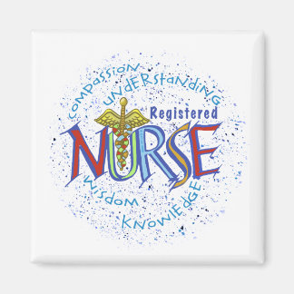 Aimant Infirmière inscrite Motto