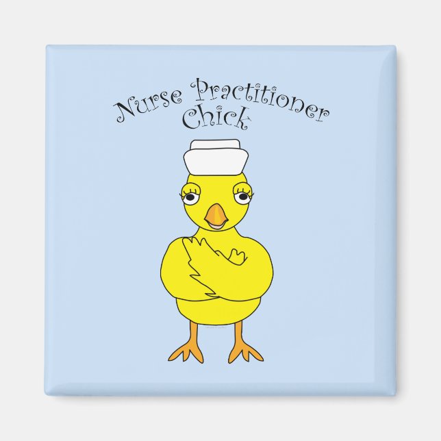 Aimant infirmière praticienne poussette (Devant)