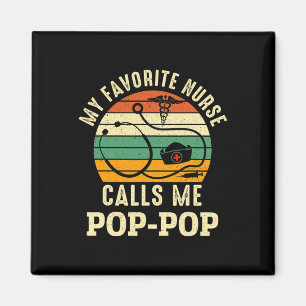 Aimant Infirmière préférée me traite Pop-pop Infirmières