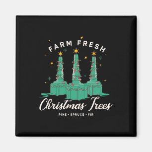 Aimant Infirmière thérapeute respiratoire Ferme de Noël f