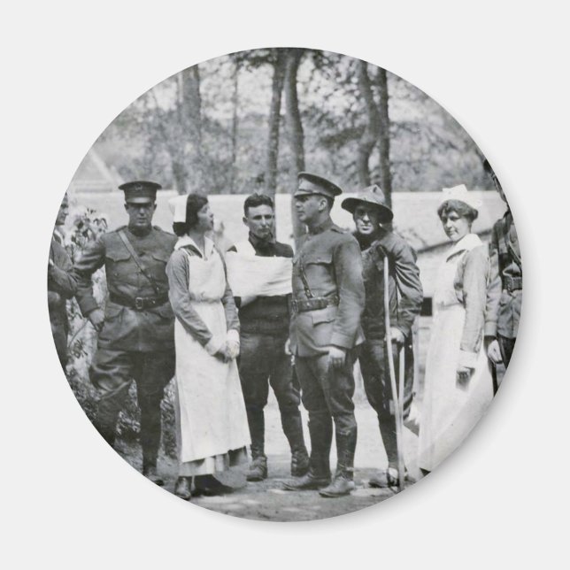 Aimant Infirmières et médecins de la Première Guerre mond (Devant)