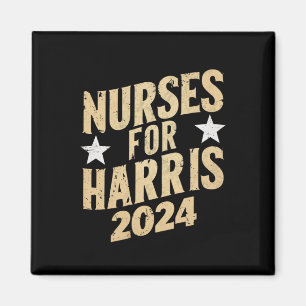 Aimant Infirmières pour Harris 2024 États-Unis