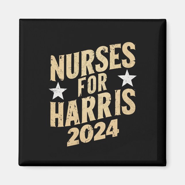 Aimant Infirmières pour Harris 2024 États-Unis (Devant)