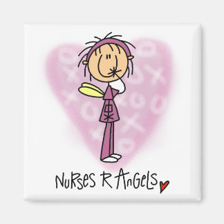 Aimant Infirmières R Anges T-shirts et cadeaux