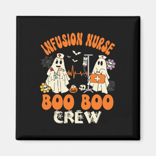 Aimant Infusion Infirmière Boo Crew Infirmière Halloween 
