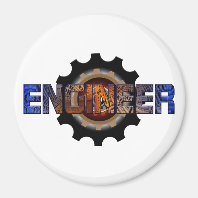 Aimant Ingénieur (Devant)