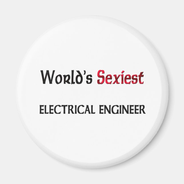 Aimant Ingénieur électrique le plus flexible du monde (Devant)