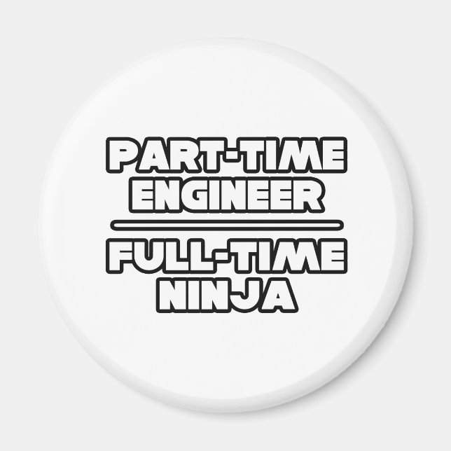 Aimant Ingénieur / Ninja (Devant)