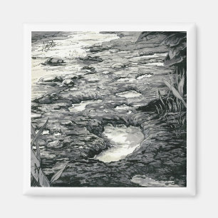 Aimant Inktober 2018 Jour 23 - Pieds nus dans la boue