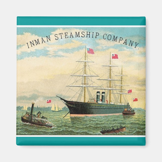 Aimant Inman Steamship Company (Devant)