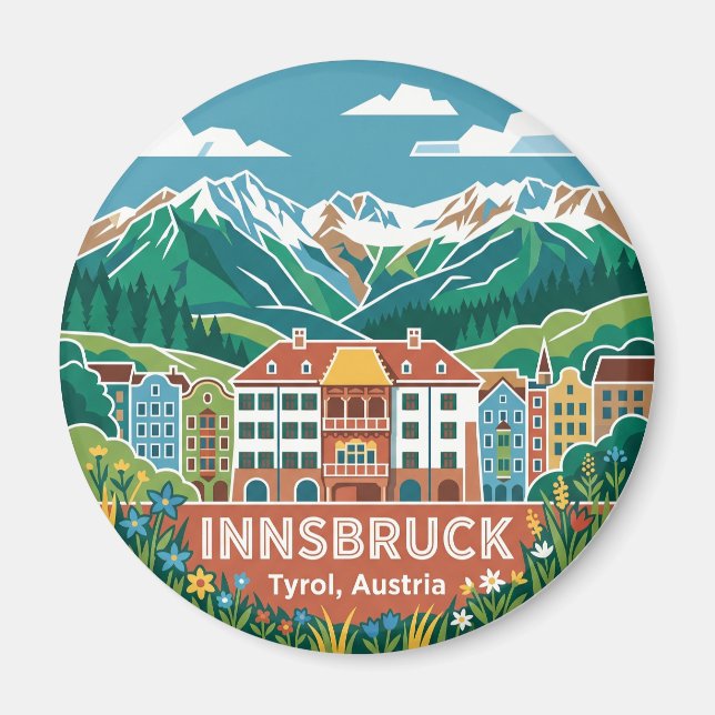 Aimant Innsbruck Autriche (Devant)