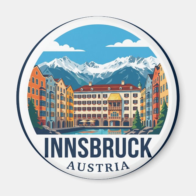 Aimant Innsbruck Autriche (Devant)