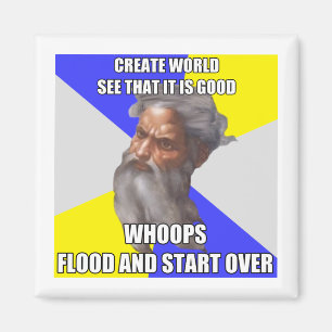 Aimant Inondation de Dieu de Troll