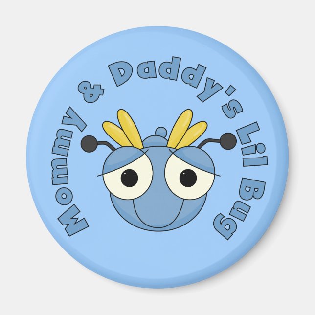 Aimant Insecte de Lil de maman et de papa (Devant)