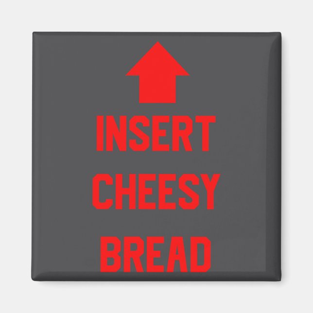 Aimant Insérer du pain au fromage  (Devant)