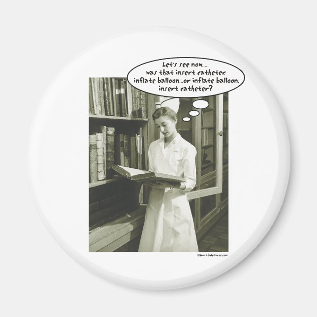 Aimant Insérez le ballon gonflable du cathéter ou..... (Devant)