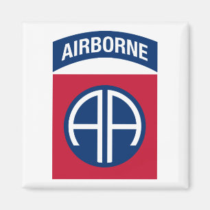 Aimant Insigne de la 82e division aéroportée Vétéran mili