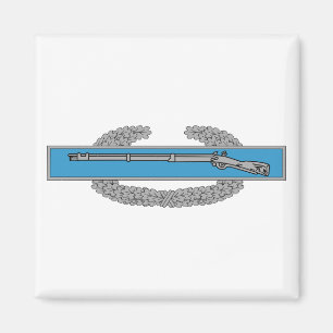 Aimant Insigne de l'Infanteur de combat CIB Armée Vétéran