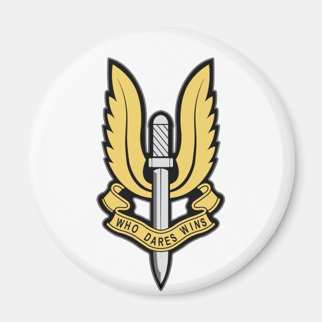 Aimant Insigne SAS (Devant)