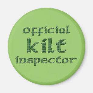 Aimant Inspecteur officiel de kilt
