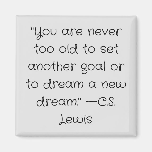 Aimant Inspirant C.S. Lewis (Devant)