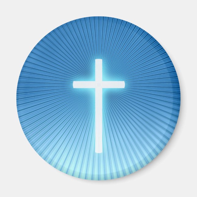 Aimant Inspiration chrétienne | Croix religieuse (Devant)