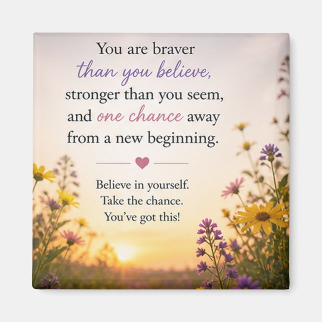 Aimant Inspiration Motivation  (Devant)