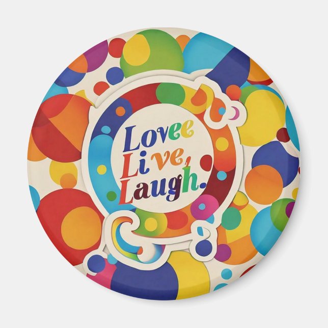 Aimant "Inspiration pour la vie quotidienne" (Devant)