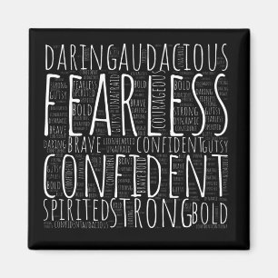 Aimant Inspiration sans peur