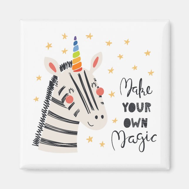 Aimant Inspiration Zebri-corn (Devant)