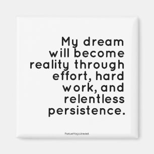 Aimant inspiré pour des rêveurs : De motivation