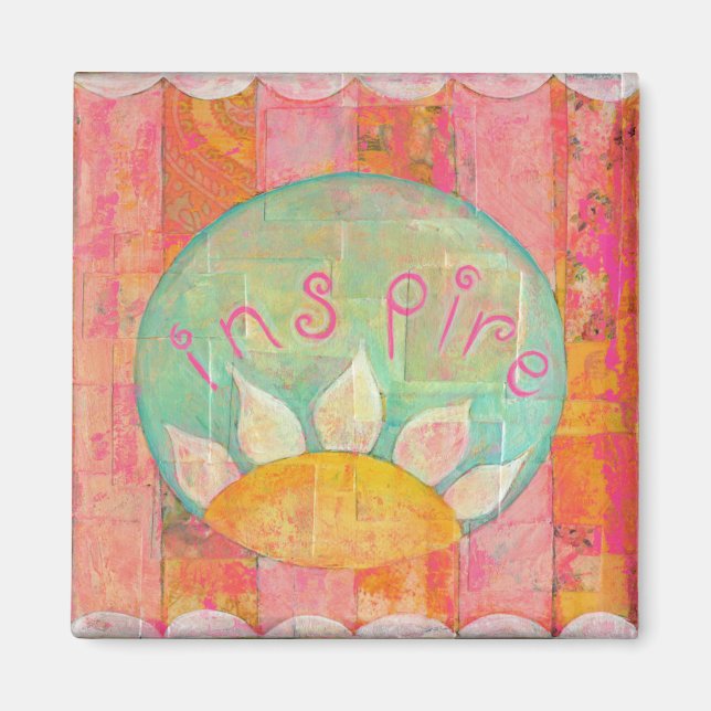 Aimant Inspirer l'aimant (Devant)