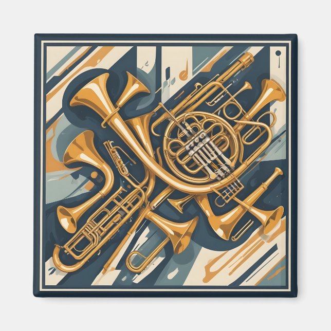 Aimant Instruments de musique (Devant)