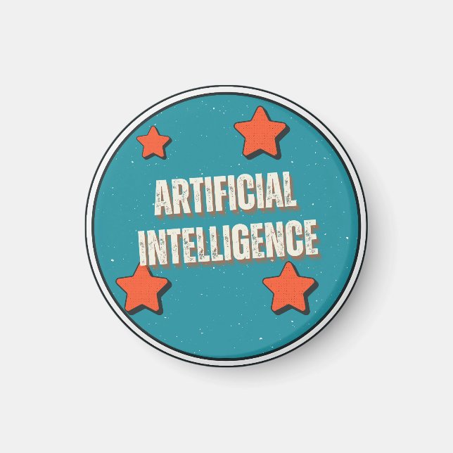 Aimant Intelligence artificielle (Devant)