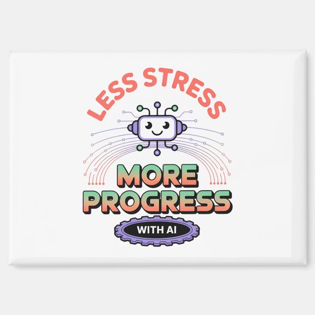 Aimant Intelligence Artificielle Mode Robotique Hommes To (Recto)